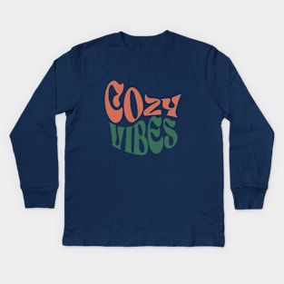 Cozy Vibes Kids Long Sleeve T-Shirt